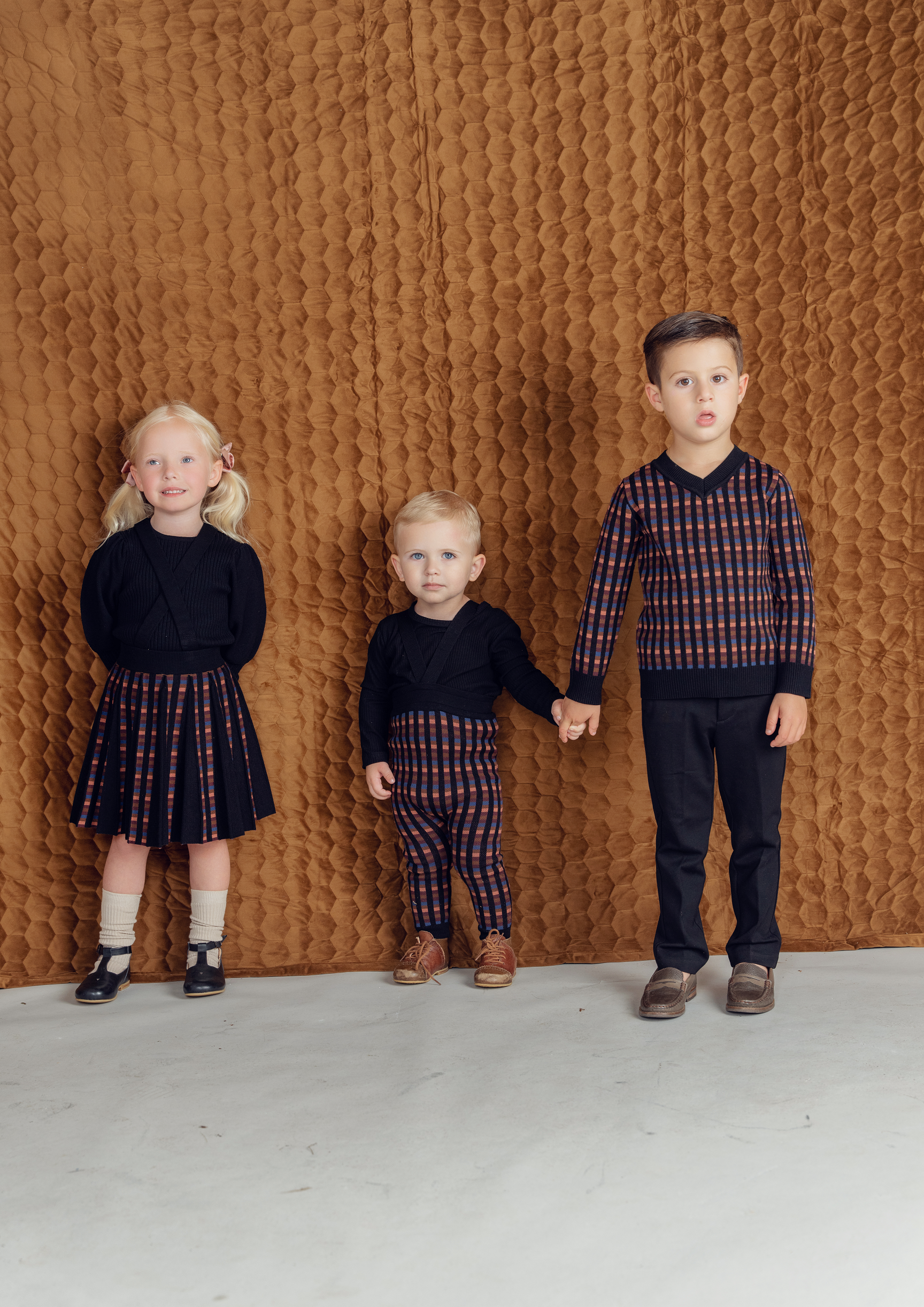 Rib Knit Top With Puff Sleeves