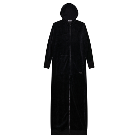 Hoodie Cotton Velour Robe