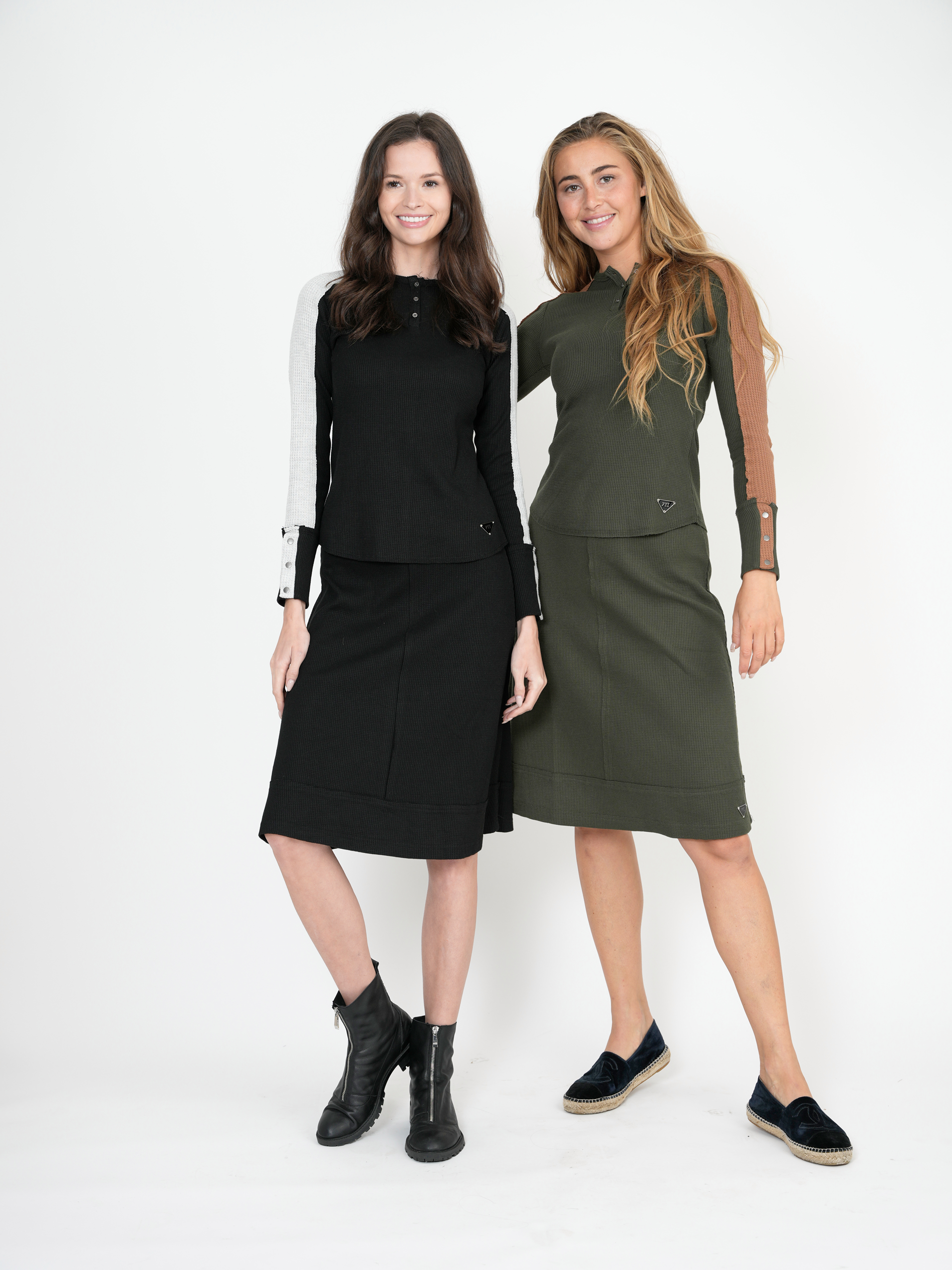 Small Waffle Short Skirt