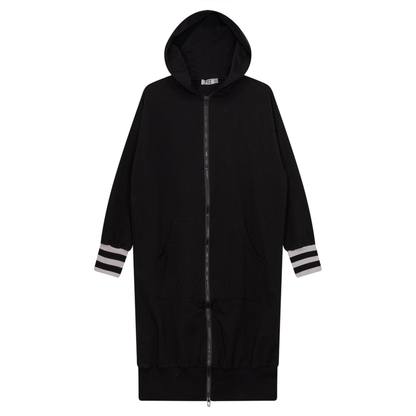 Cotton Terry Dress Black