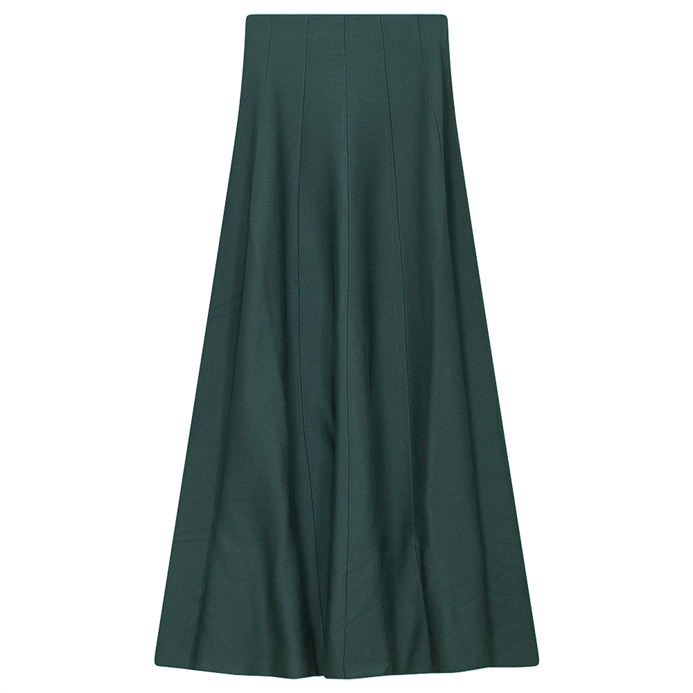 Maxi Knit Paneled Skirt