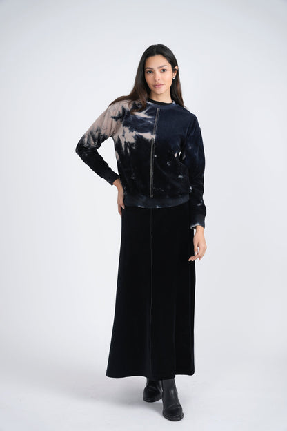 Tie Dye Splash Sweat Shirt