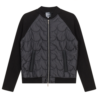 Jacket with Zipper Black