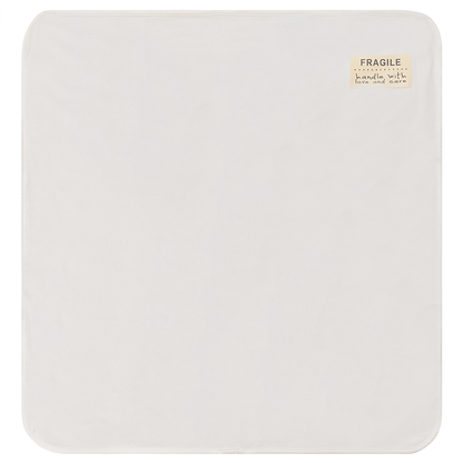 Scallop Stitch Blanket Off White One Size