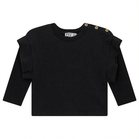 Top with Insert Piece Black