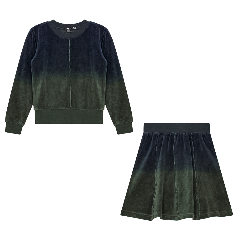 Dip Dye 2pc Set Olive Midnight