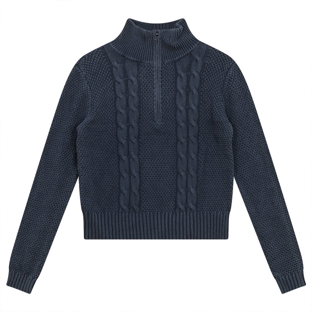 Cable Knit Crew Neck