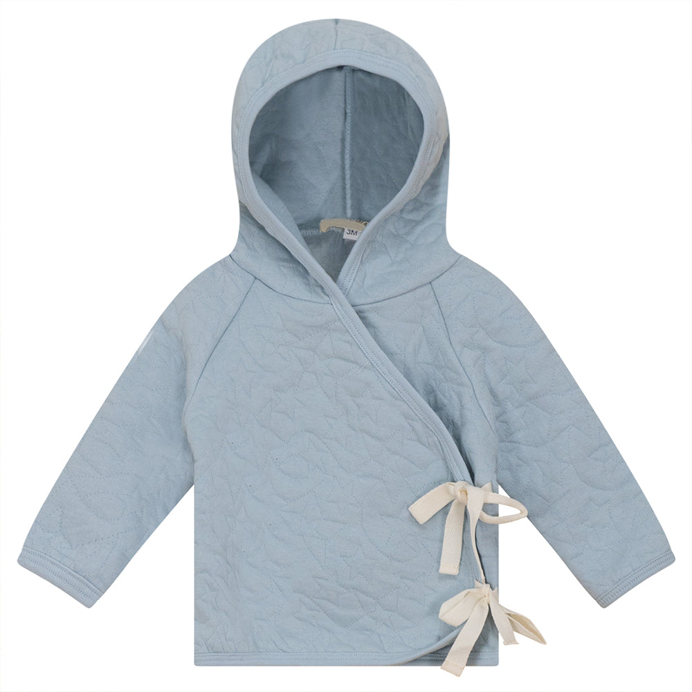 Stars Quilted Jacket Blue