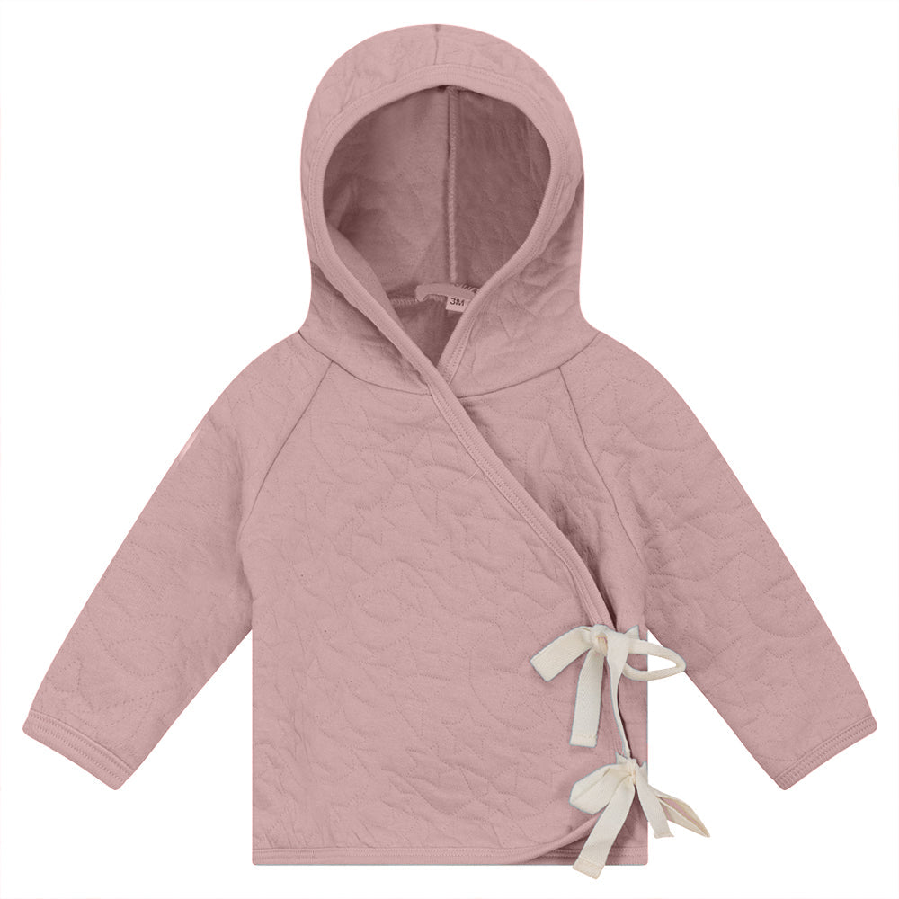 Stars Quilted Jacket Petal