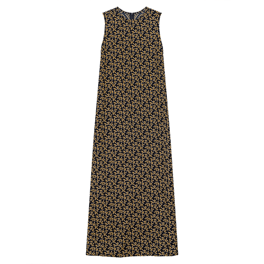 Floral Jumper Navy Yellow