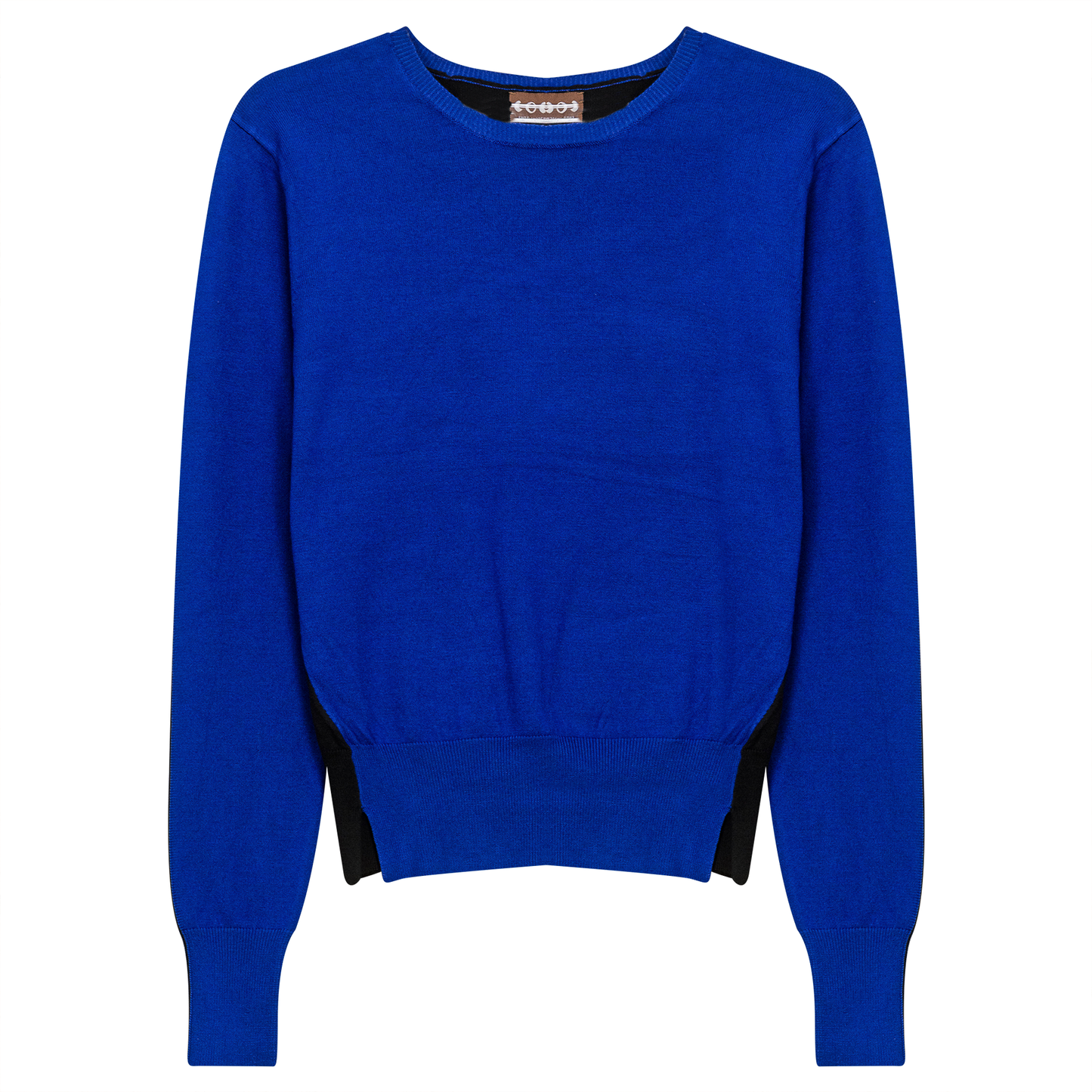 2 Tone Knit Sweater Sapphire