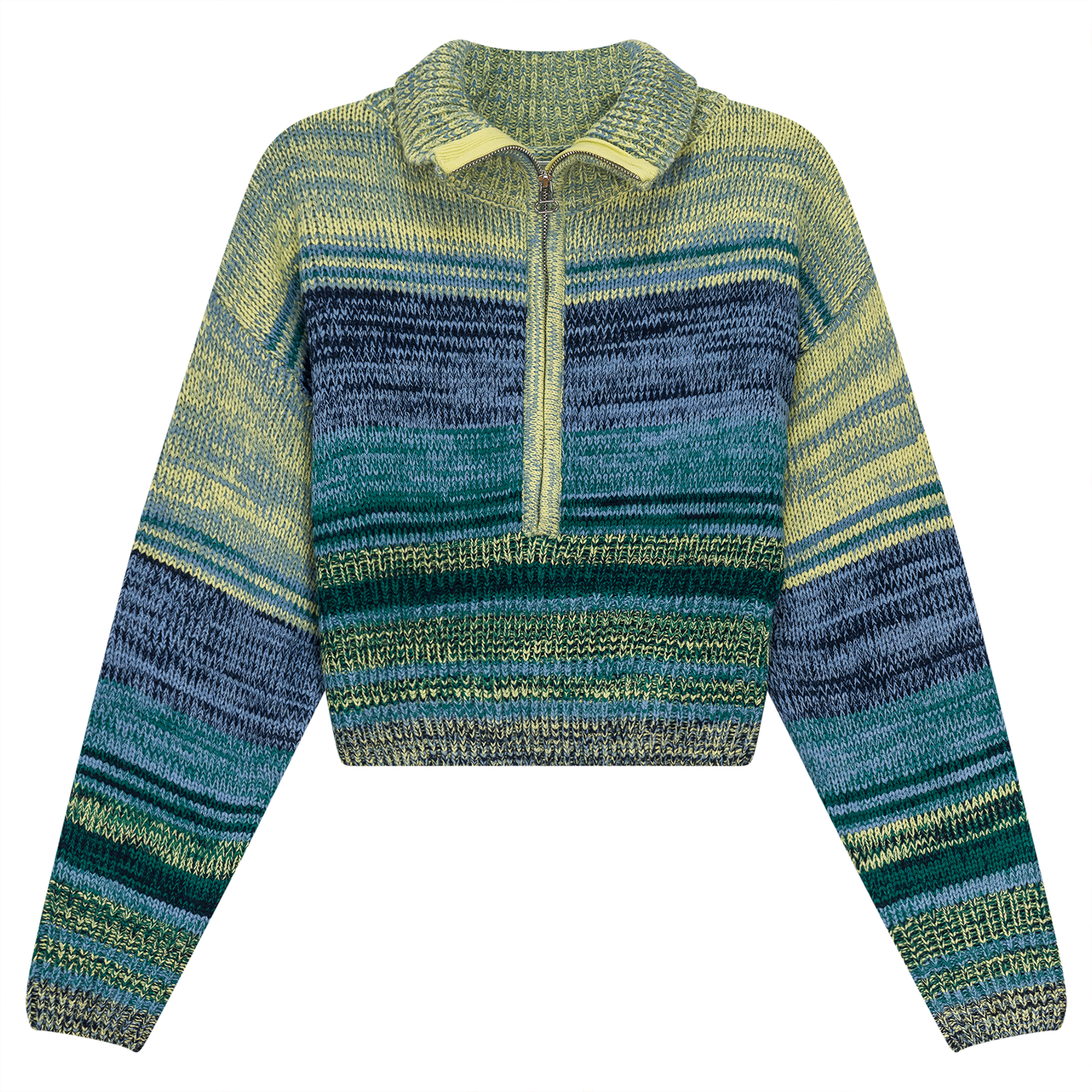 Multicolor Drop Shoulder Sweater Multi