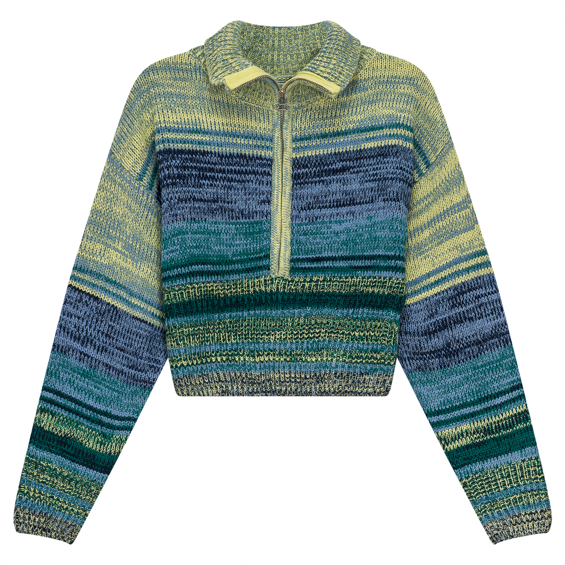 Multicolor Drop Shoulder Sweater Multi