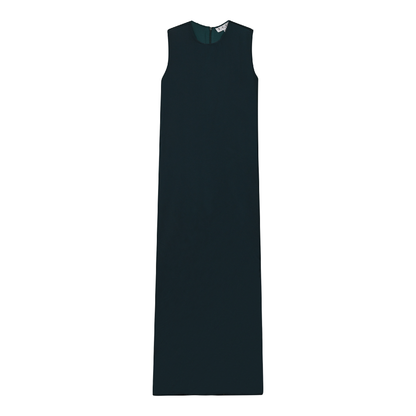Satin Maxi Jumper Deep Teal