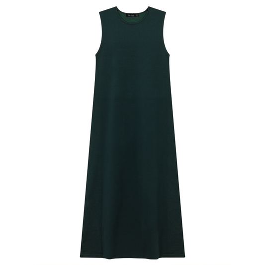 Knit Midi A Line Jumper Deep Teal
