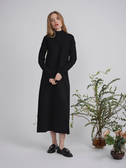 Rib Knit Cropped Tie Bolero