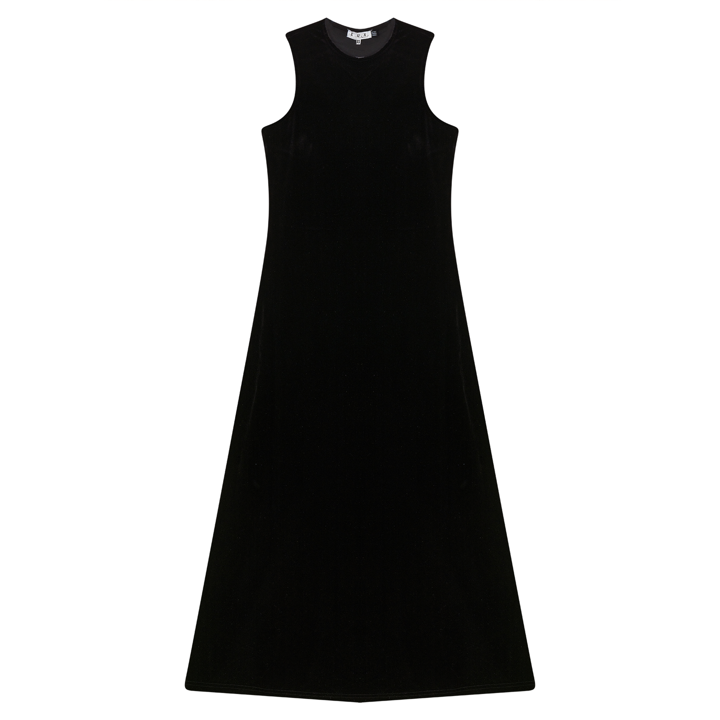 Slinky Velour Maxi Jumper Black