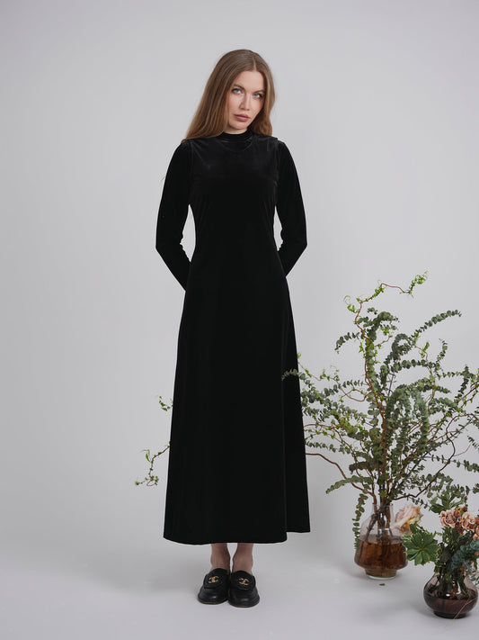 Slinky Velour Maxi Jumper