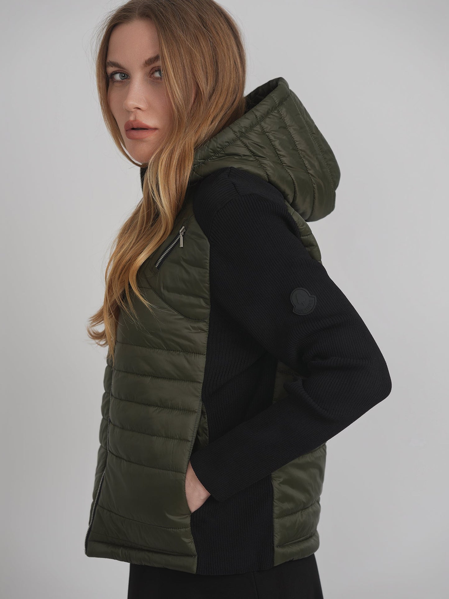 Quilted Bomber Jacket