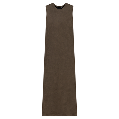 Suede Maxi Jumper Mocha