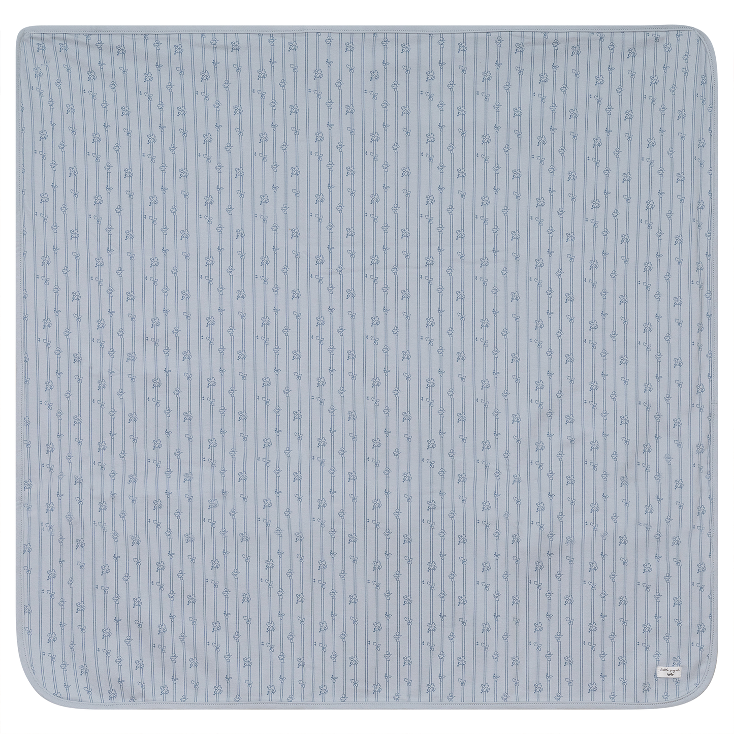 Soft Cotton Modal Blanket Blue One Size