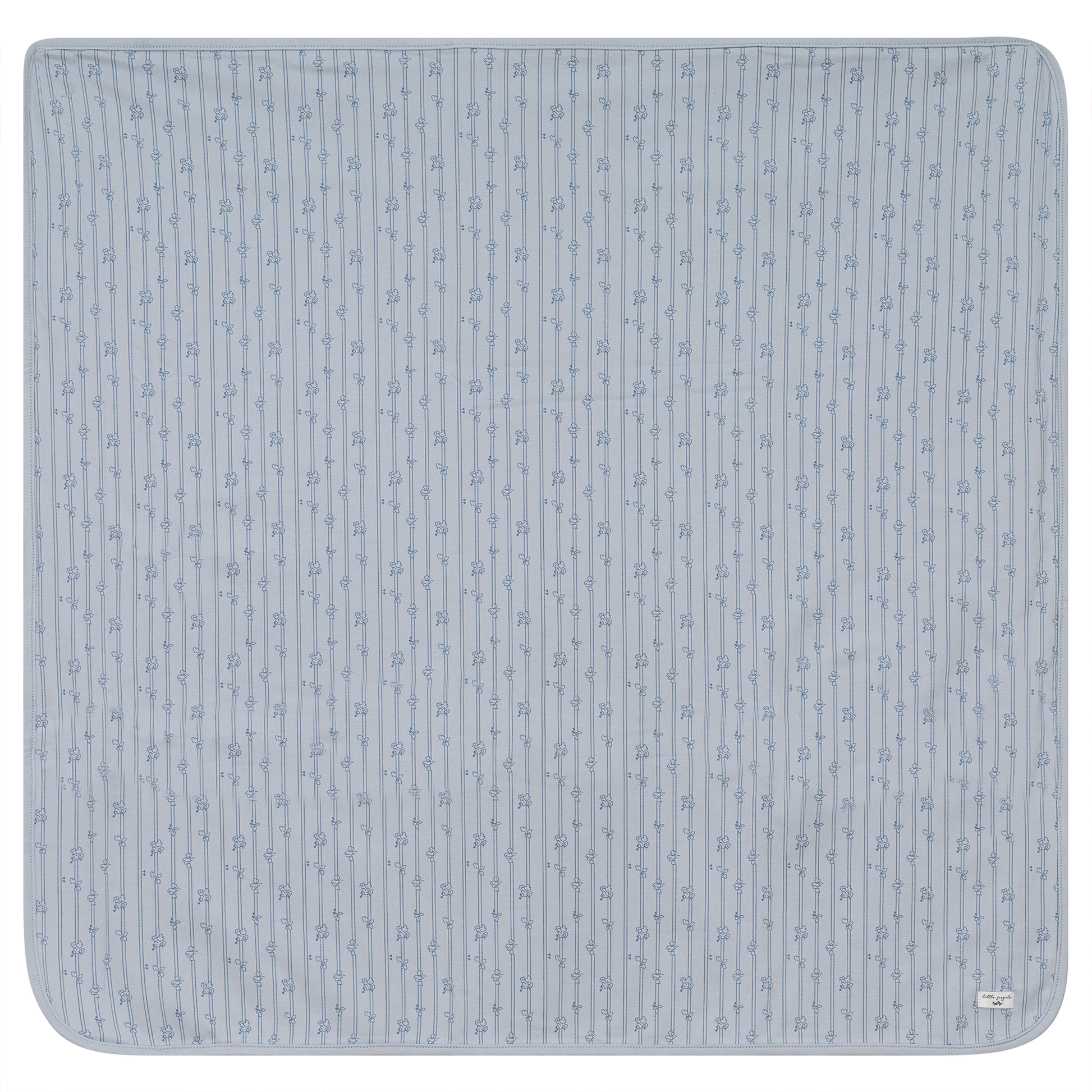 Soft Cotton Modal Blanket Blue One Size