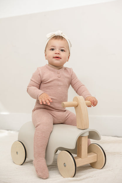 Stretch Jacquard Onesie