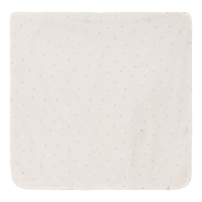Crown Print blanket Powder Gold One Size