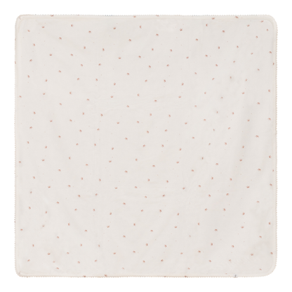 Crown Print blanket Powder Rose One Size