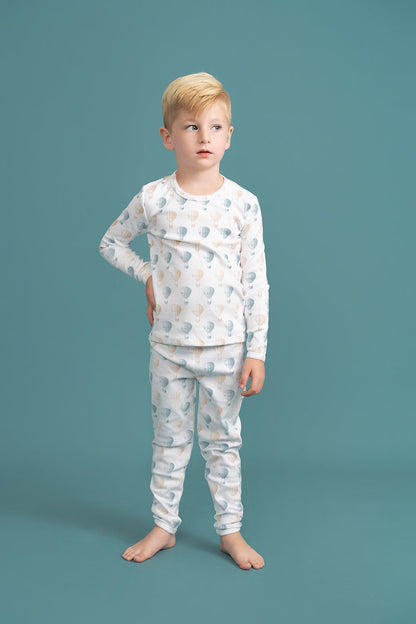 Air Balloon Printed 2Pc Set