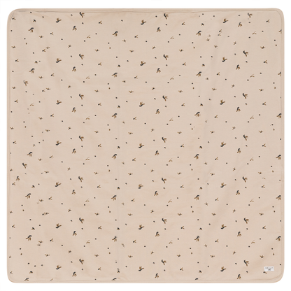 Leaf Print Blanket Biscuit One Size