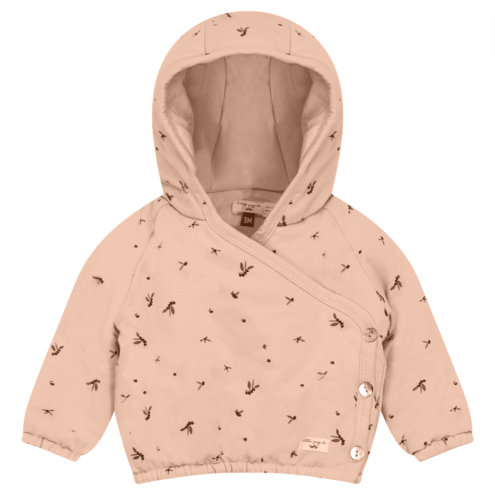 Leaf Print Jacket Maple Sugar