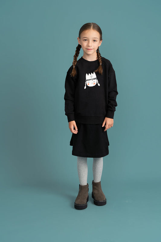 Crown Print Sweatshirt