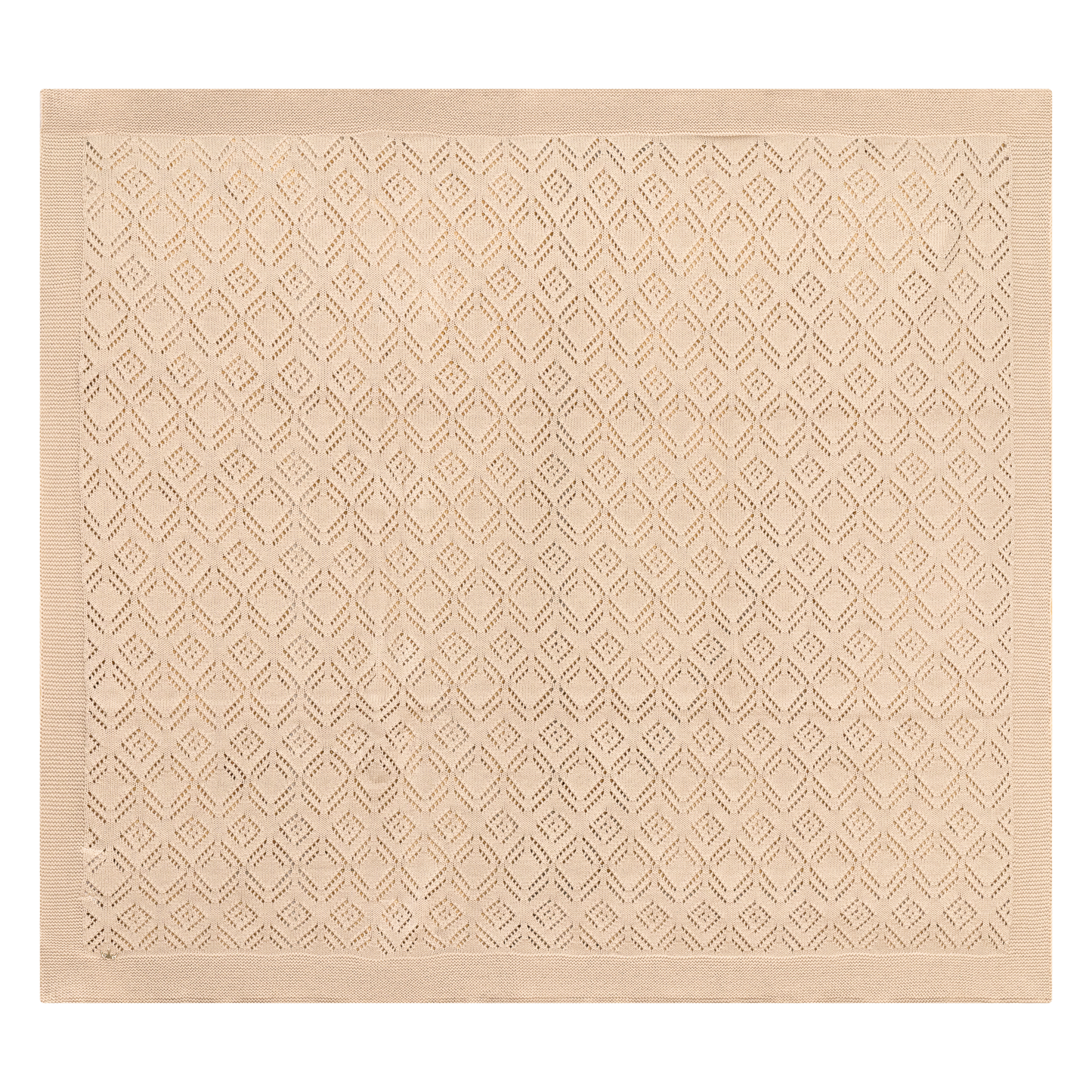 Pointelle Knit Blanket