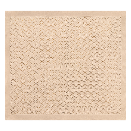 Pointelle Knit Blanket