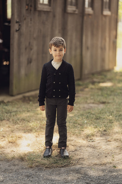 Textured Knit Cardigan