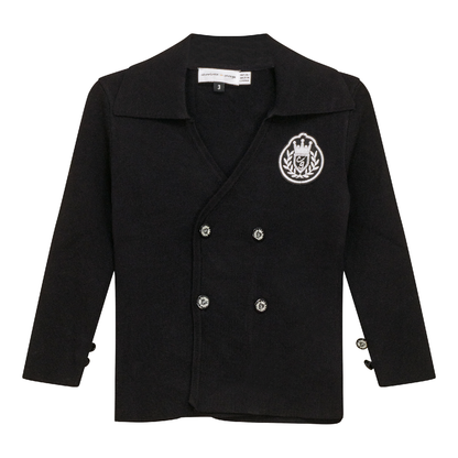 Tight Knit Jacket Black