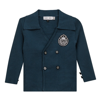 Tight Knit Jacket Teal