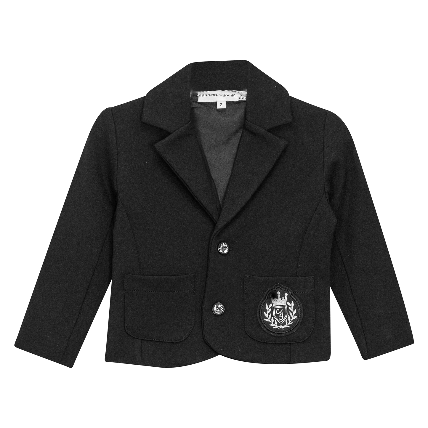 Ponte Suit Jacket Black