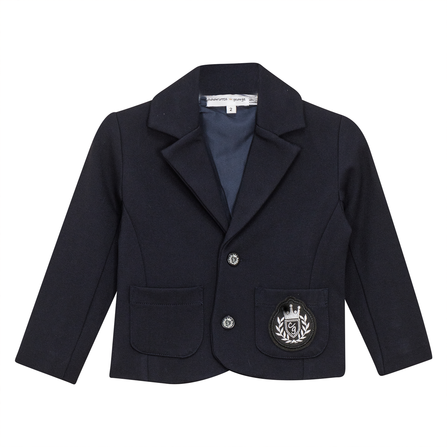 Ponte Suit Jacket Dark Navy