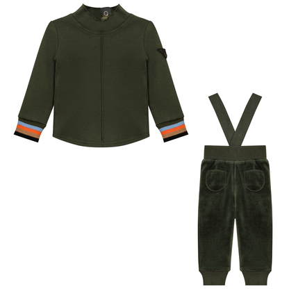 Overall Set Olive