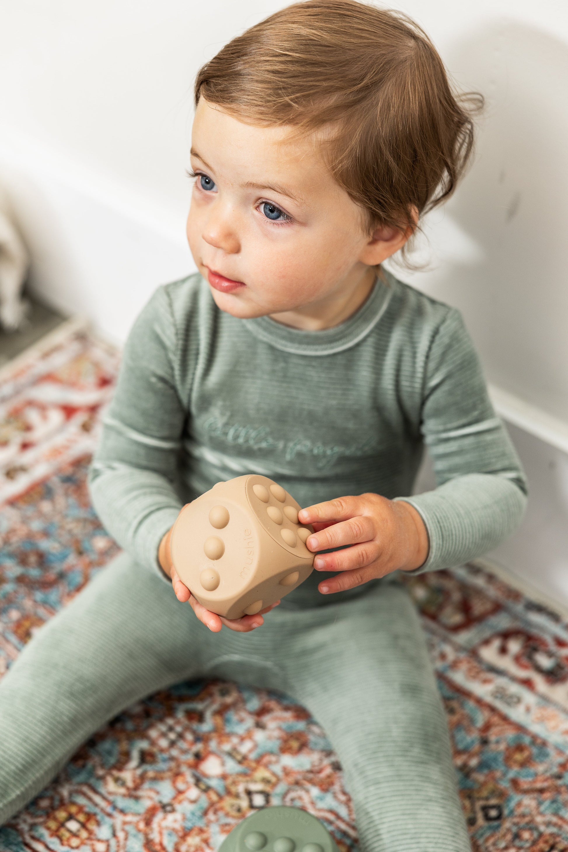 Velour Ribbed Onesie