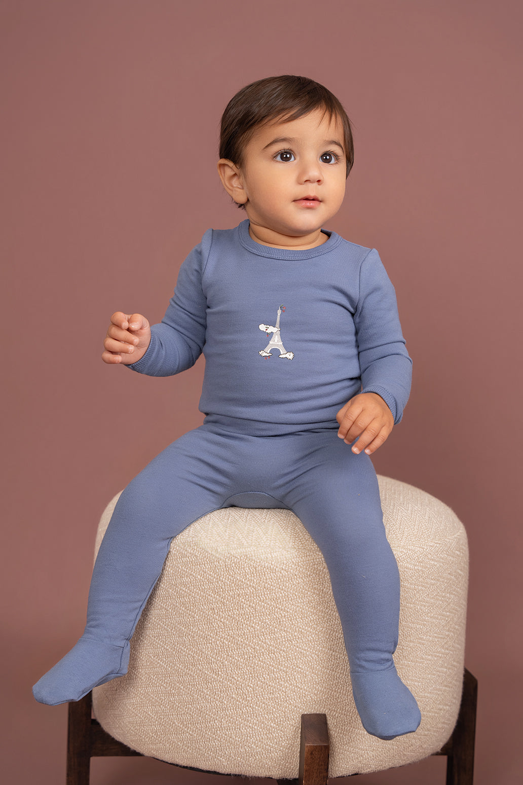 Eiffel Print Onesie