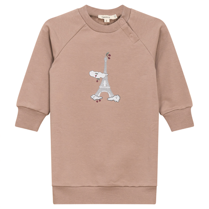 Eiffel Tower Print Bubble Dress True Blossom