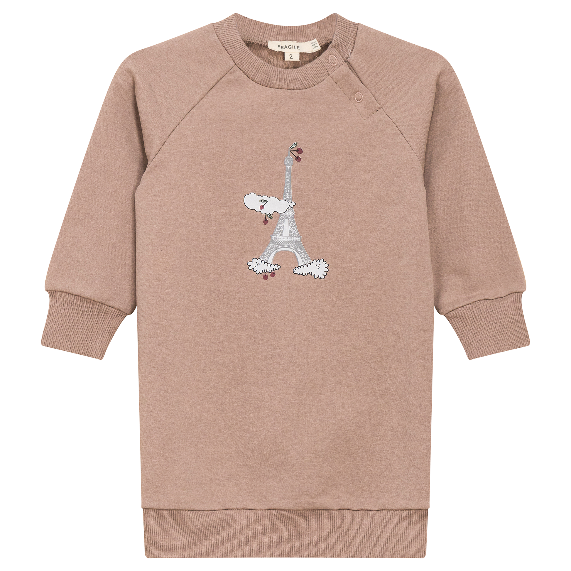 Eiffel Tower Print Bubble Dress True Blossom