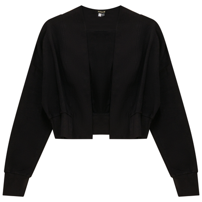 Crop Cardigan Black