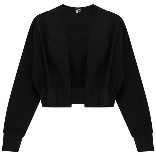 Crop Cardigan Black