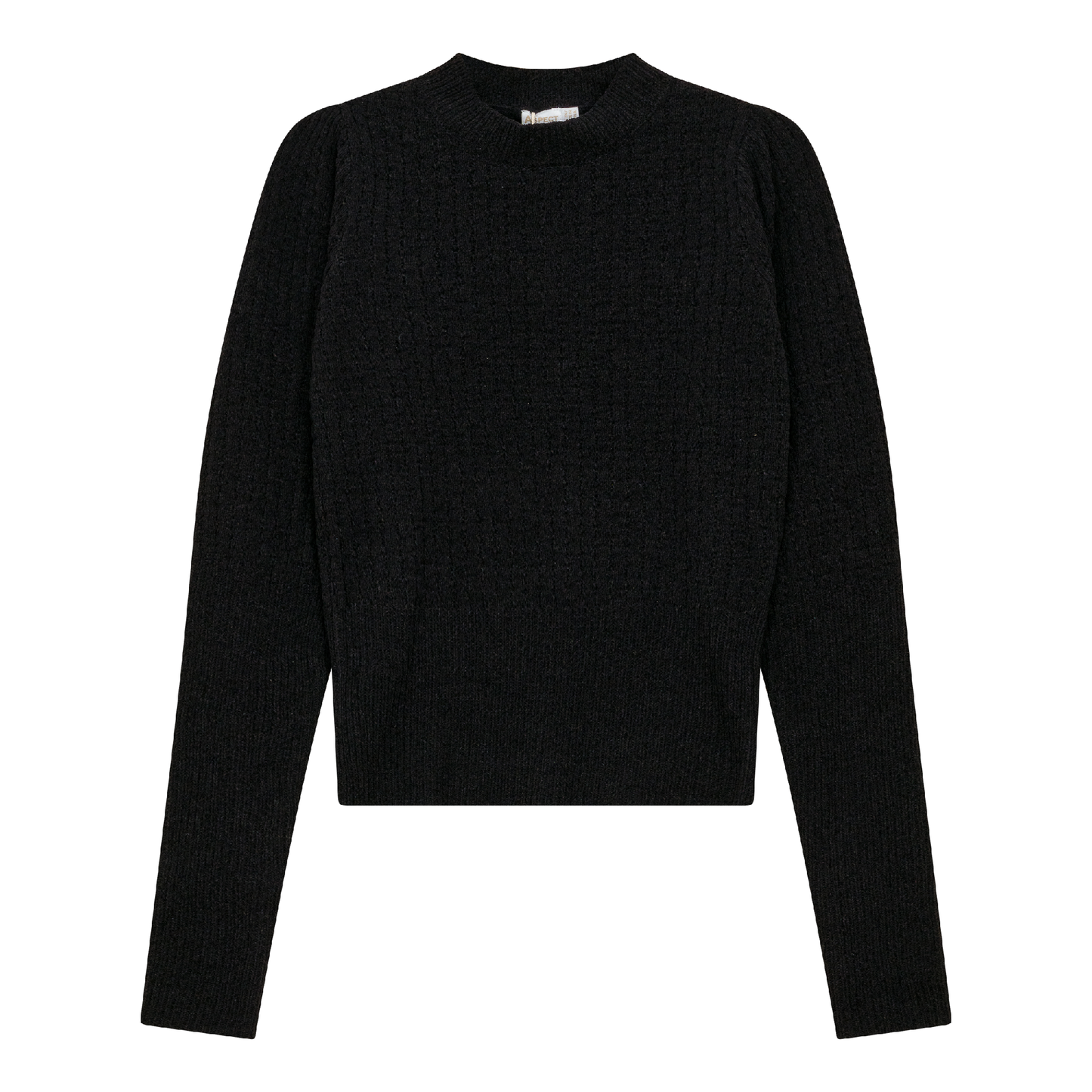 Textured Knit Crop Top