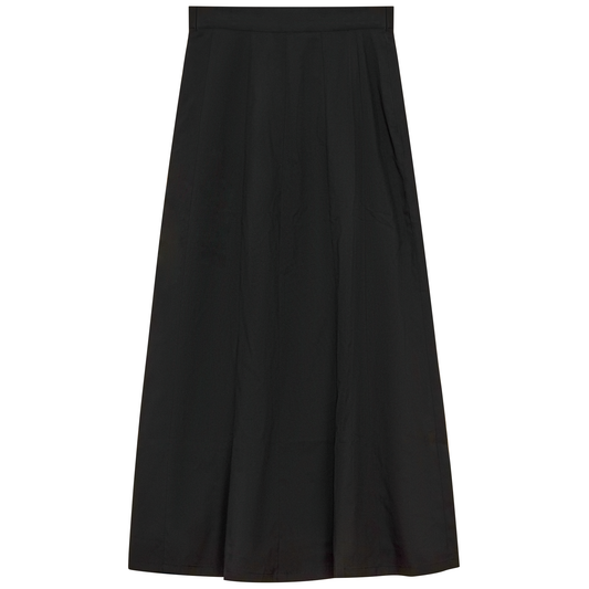 Woven Pleated Skirt