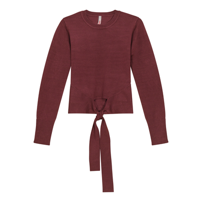 Wrap Top Burgundy